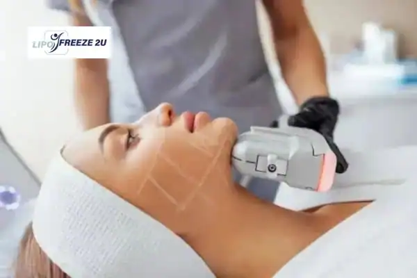 image of HIFU Barnet treatment in progress.