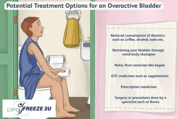 image of woman on toilet because of an overactive bladder Barnet